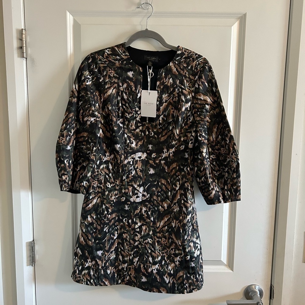 Ted Baker Women's Urban Printed Mini Dress size XS/S - Picture 10 of 10
